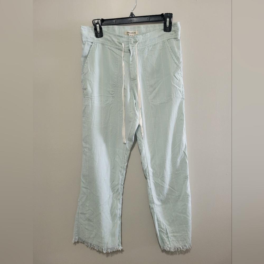 👉🏻Billabong Striped cropped pants 26" inseam